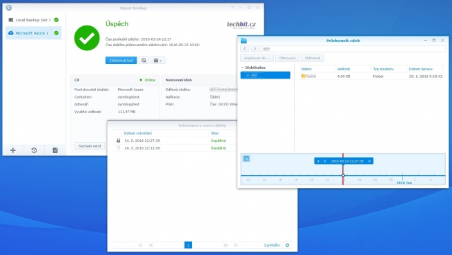 Synology a Azure Storage