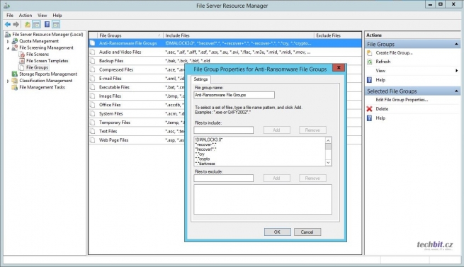 File Server Resources Management